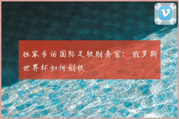 独家专访国际足联财务官：俄罗斯世界杯如何创收