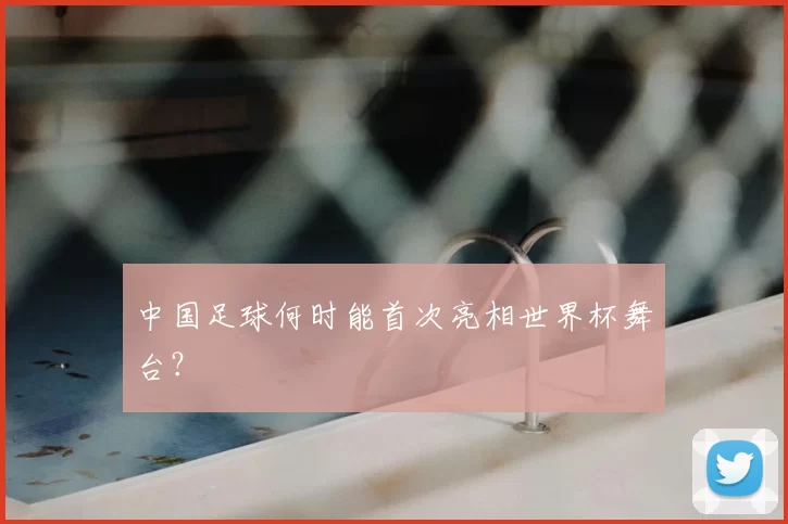 中国足球何时能首次亮相世界杯舞台?