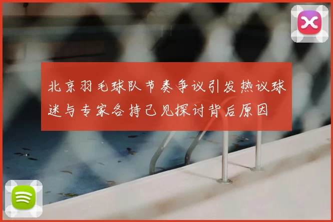 北京羽毛球队节奏争议引发热议球迷与专家各持己见探讨背后原因